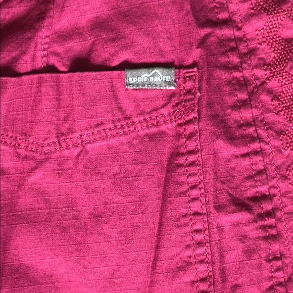 Eddie Bauer Juniper Ripstop Women's Magenta/Wine/Burgundy Shorts. Various Sizes. - Picture 5 of 6